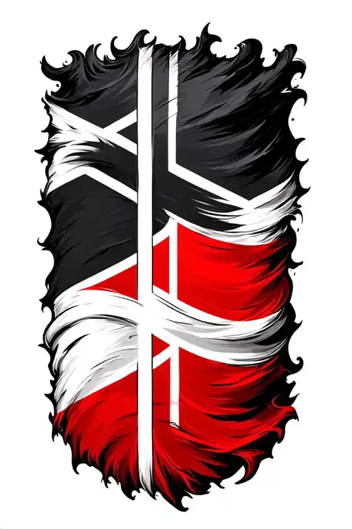 Germany Norway Flag