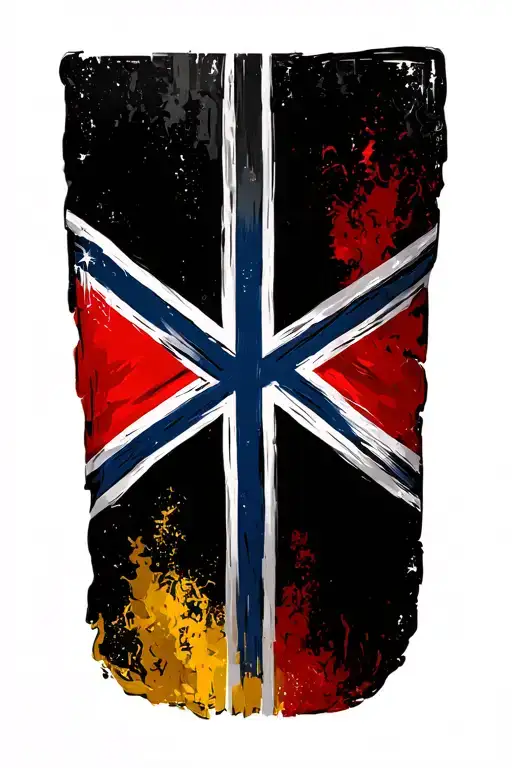 Germany Flag Norway Flag