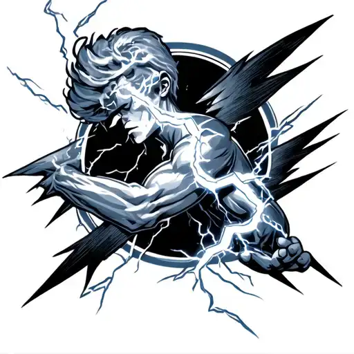 Lightning Goes Trught Your Arm Sleeve