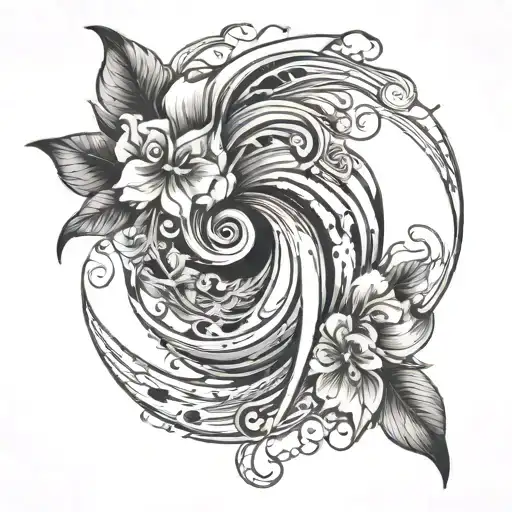 Simple Pretty Hurricane