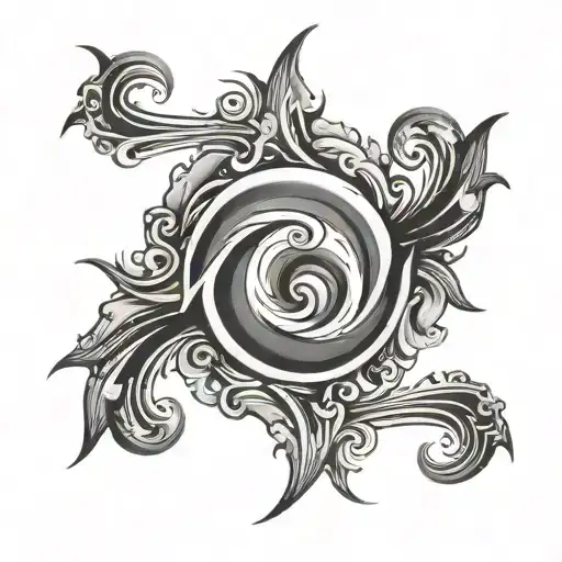 Hurricane Love Symbol