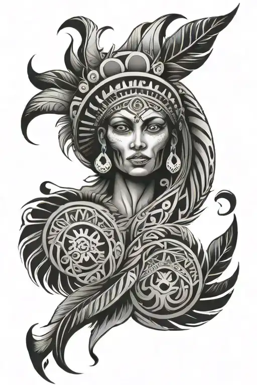 Cherokee Tribal Sleeve