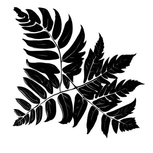 Silver Fern Leaf
