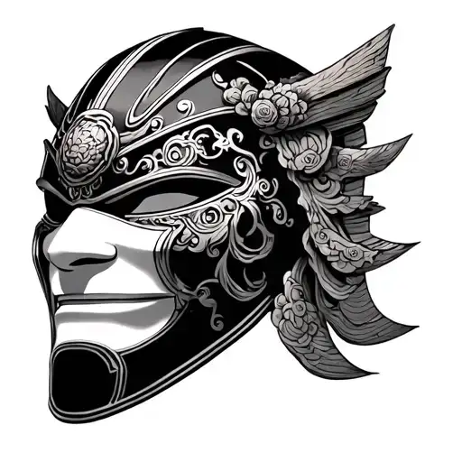 Japanese Armor Mask