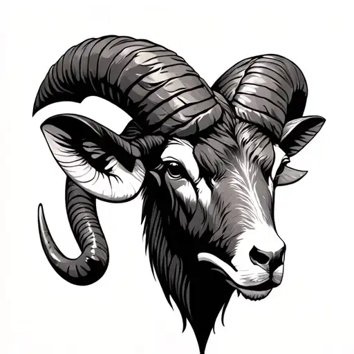 Ram Horns Only