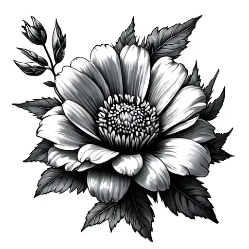 December And August Birth Flower