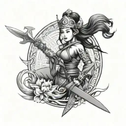 Vietnamese Woman Warrior