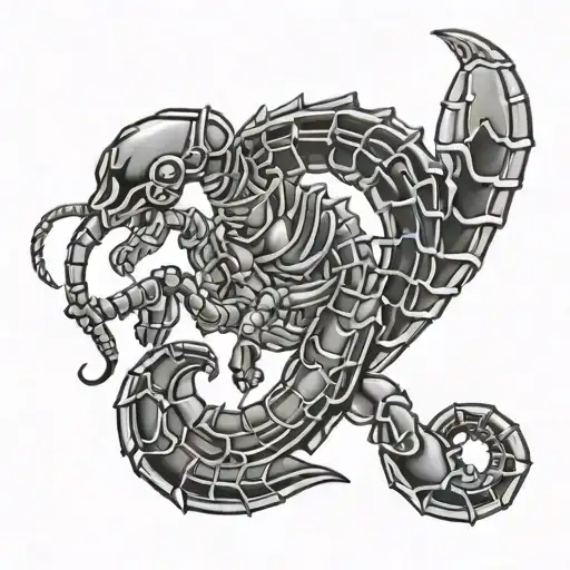 Scorpio 2009 With Cartoon Character