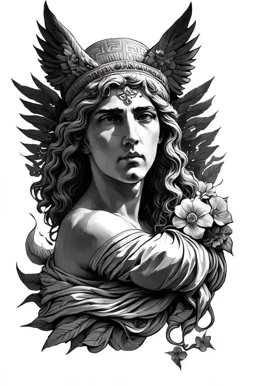 Greek Mythology Inspired Scene