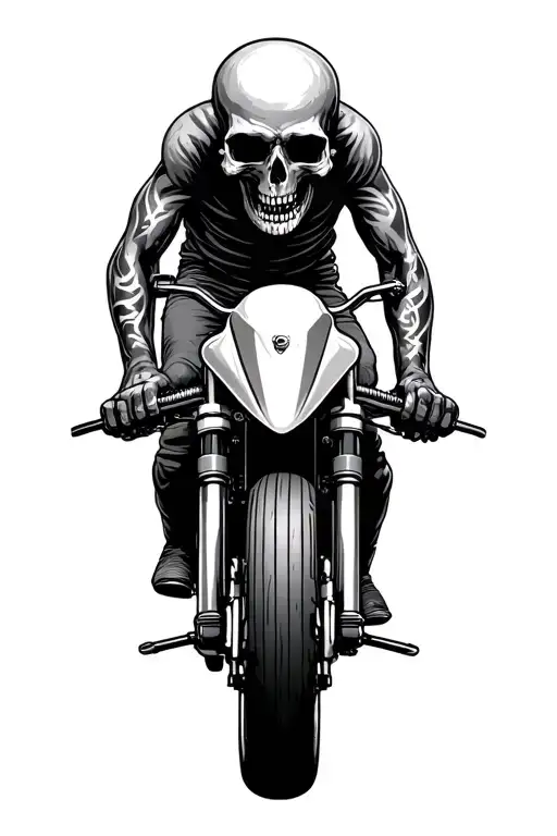 Dirt Bikes Death Bio Mechanical