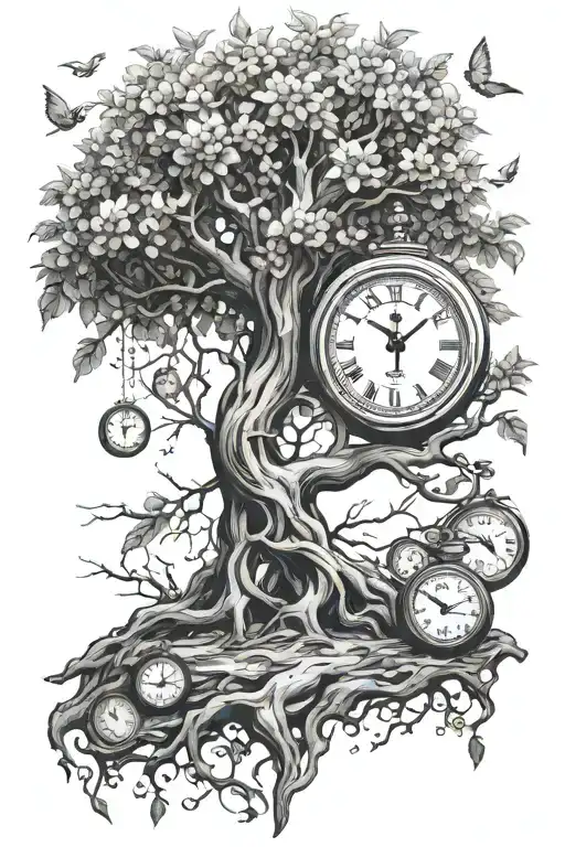 Time Is Money Tree Growing