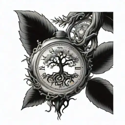 Time Is Money Tree Growing