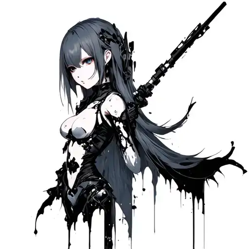 Nier Automata Tattoo Design