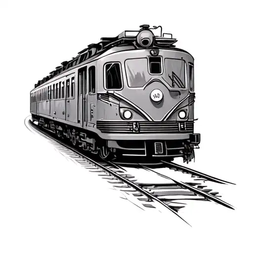 Train Graffiti Style