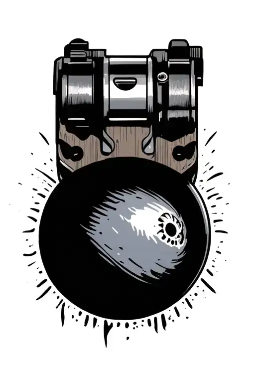 Pistol Ball With Brand