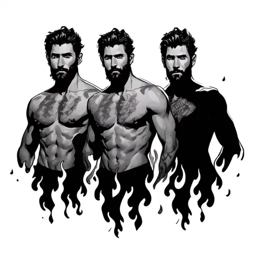 Three Men In The Fire Biblical