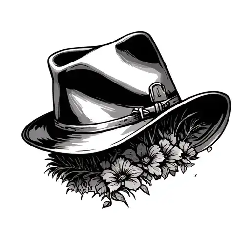 Farm With Vintage Hat