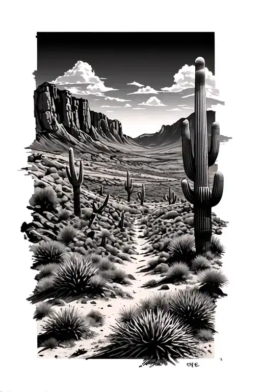 Arizona Desert Landscape
