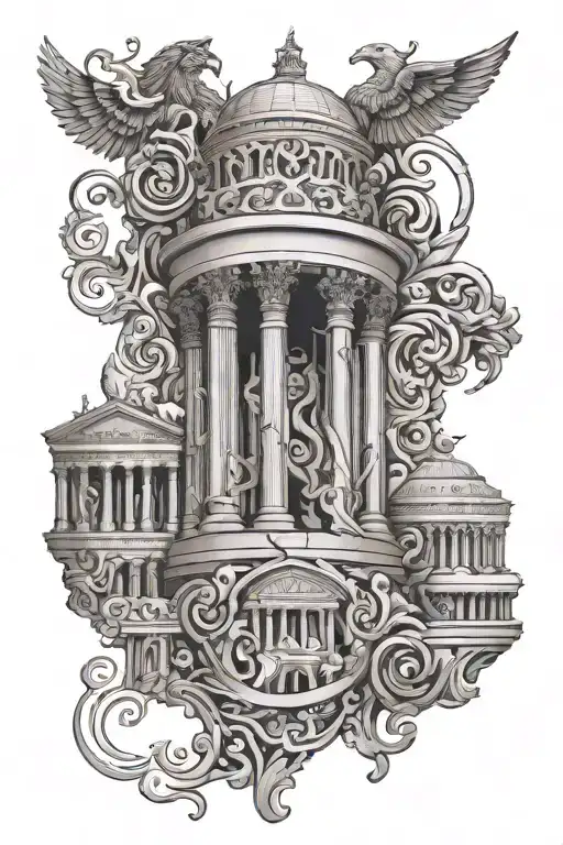 Rome Pattern Inspired