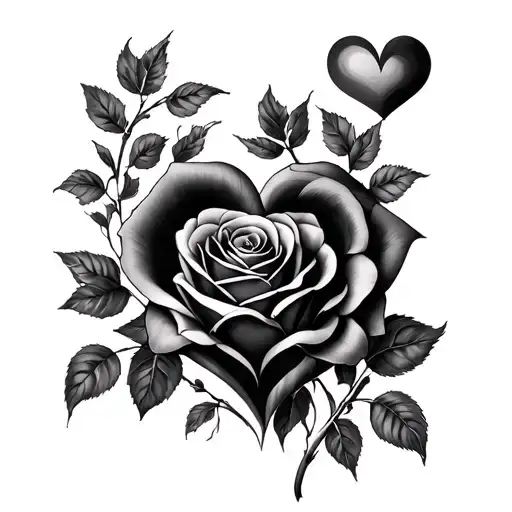 Joseph Anthony With Hearts And Roses Intertwined