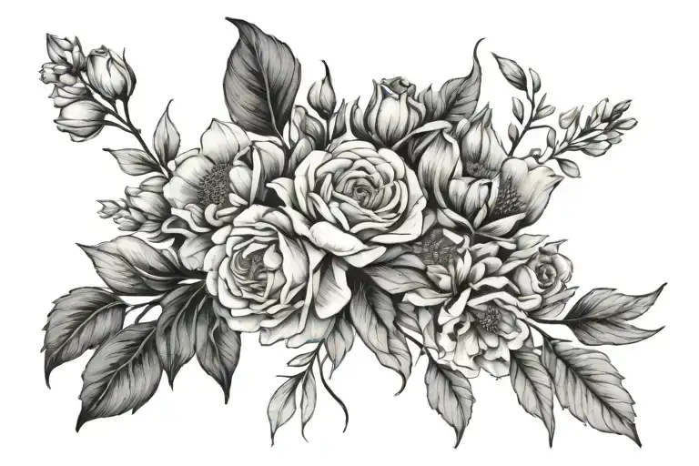 Birth Flower Bouquet