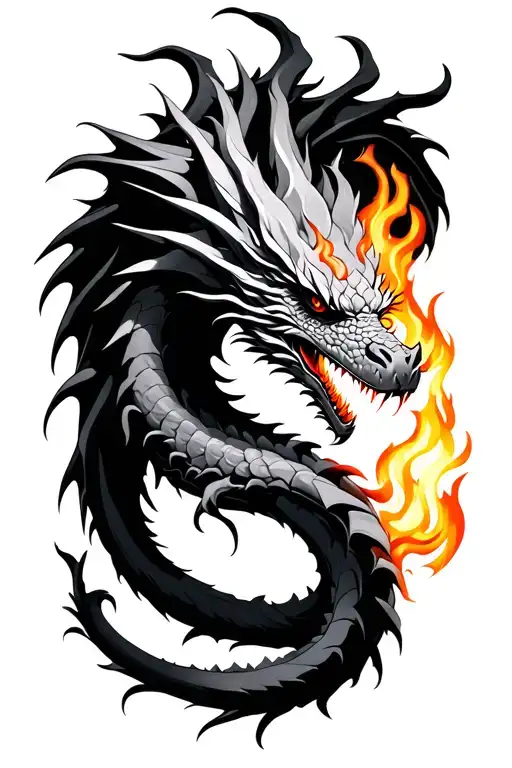 Dragon Breathing Fire