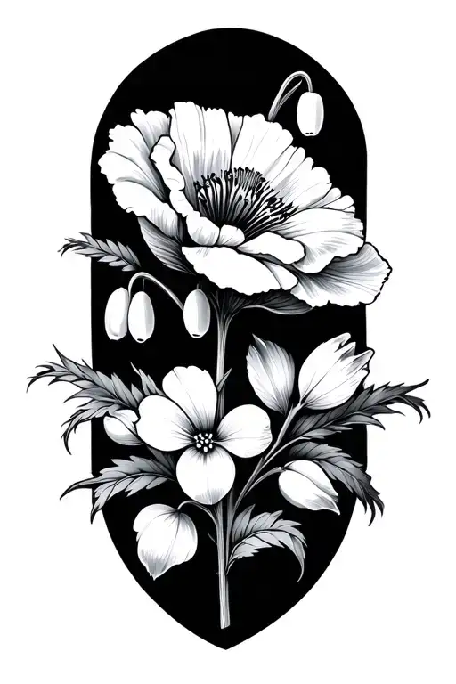 Carnation Honeysuckle Poppy Lily Of The Valley Narcosis