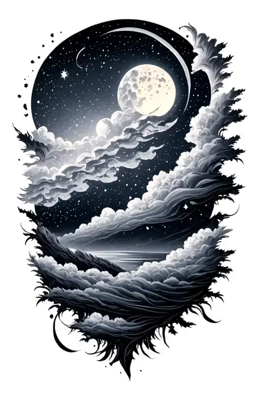 Night Sky Surrounded