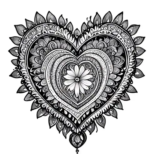 Heart Mandala
