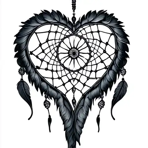 Heart Dream Catcher
