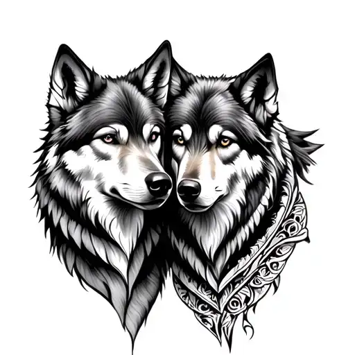 Husband Wife Wolf