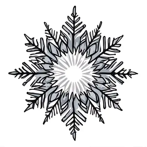 Half Sunshine Half Snowflake