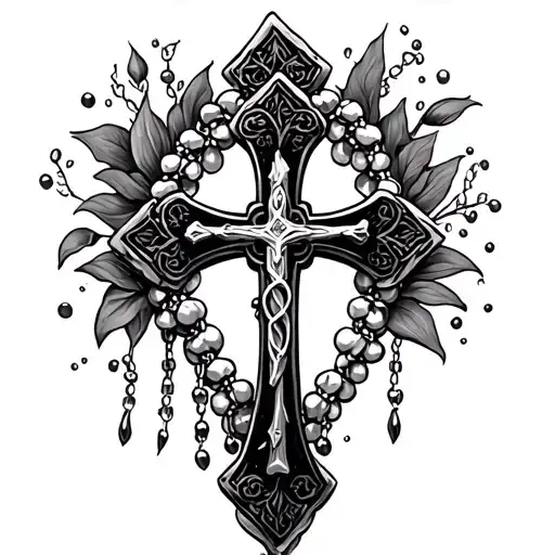 Cross A Rosary