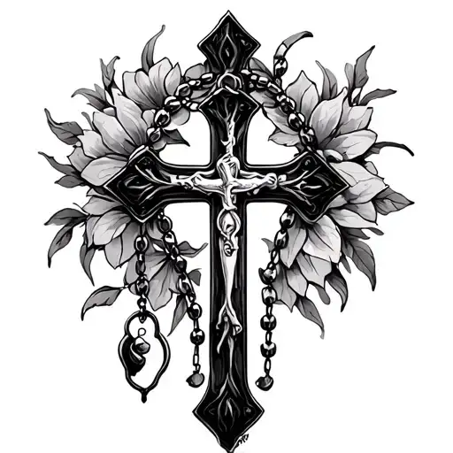 Cross A Rosary