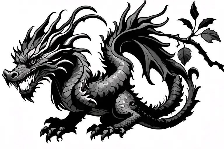 Cherry Branch Dragon