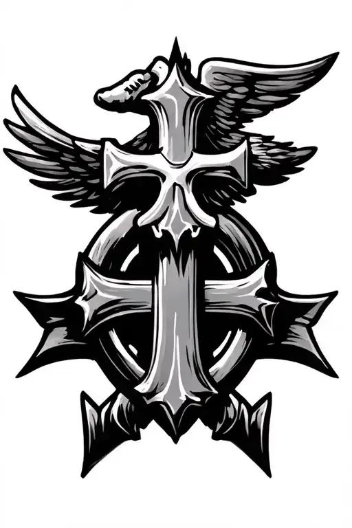 Usmc And Cross