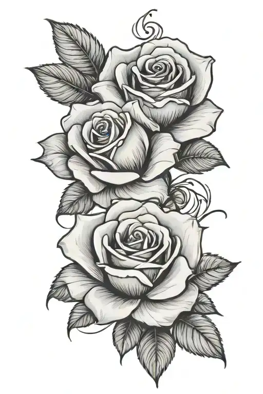 Rose With Name Erika