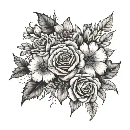 Birth Month Flower Bouquet