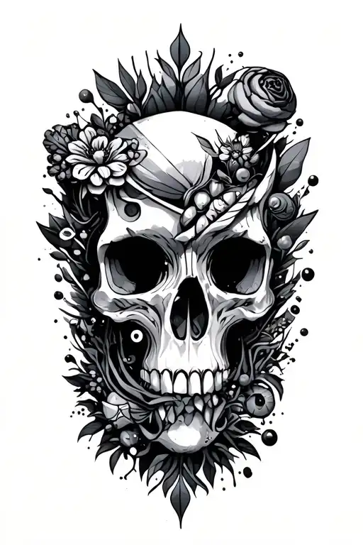 Mixture Of Random Small Items And Shapes