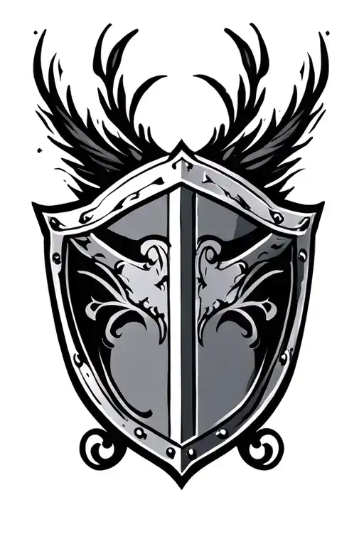 Shield With A Cool Design