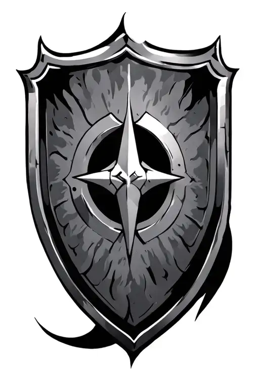 Shield With A Cool Design