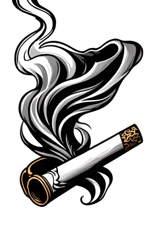 Smoking Cigarette