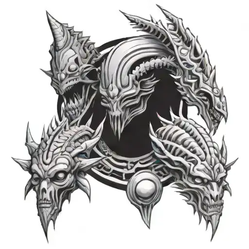 Aliens And Trilobites And Alakazam And Dark Magician