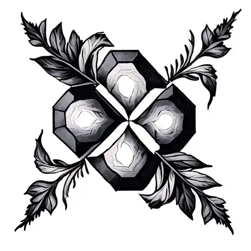 11 Small Octagons Nea Each Other