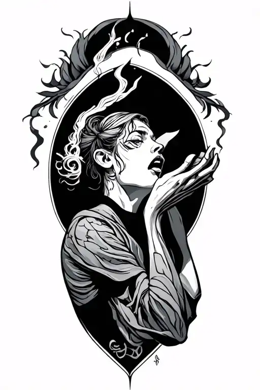 Fighting For Soul Leaving The Body