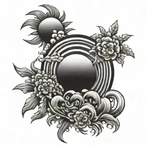 Sun Shining Japanese Style