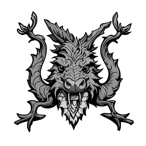 Welsh Themed Tattoo Design Inspired