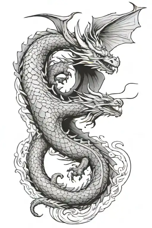Dragon Flying