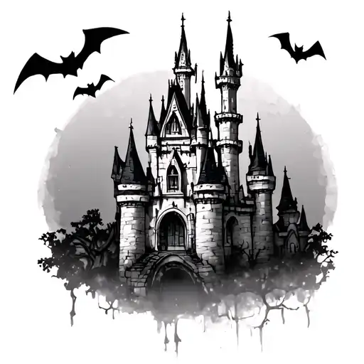 Cinderella Castle Halloween