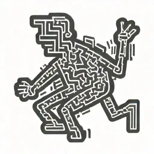 Gay Sexual Keith Haring Style